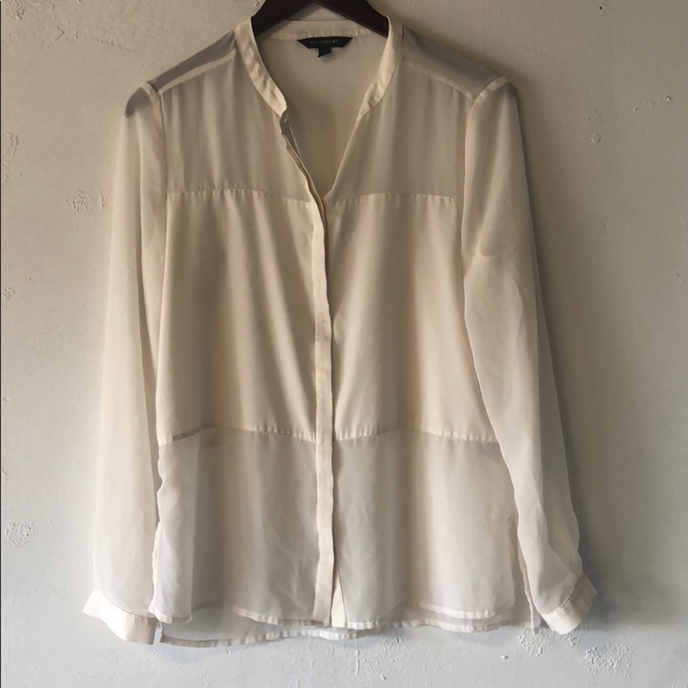 Banana republic white dress shirt